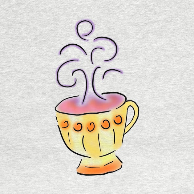 Hazy Tea Cup by BrandonRawlingsDesign